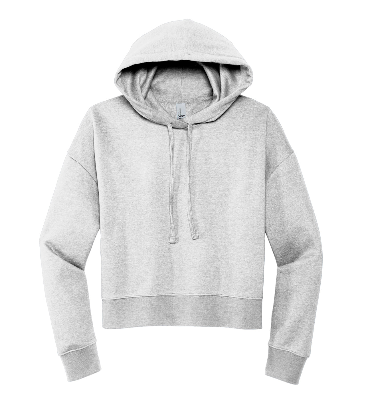 CROP Hoodie Rhinestone Logo front