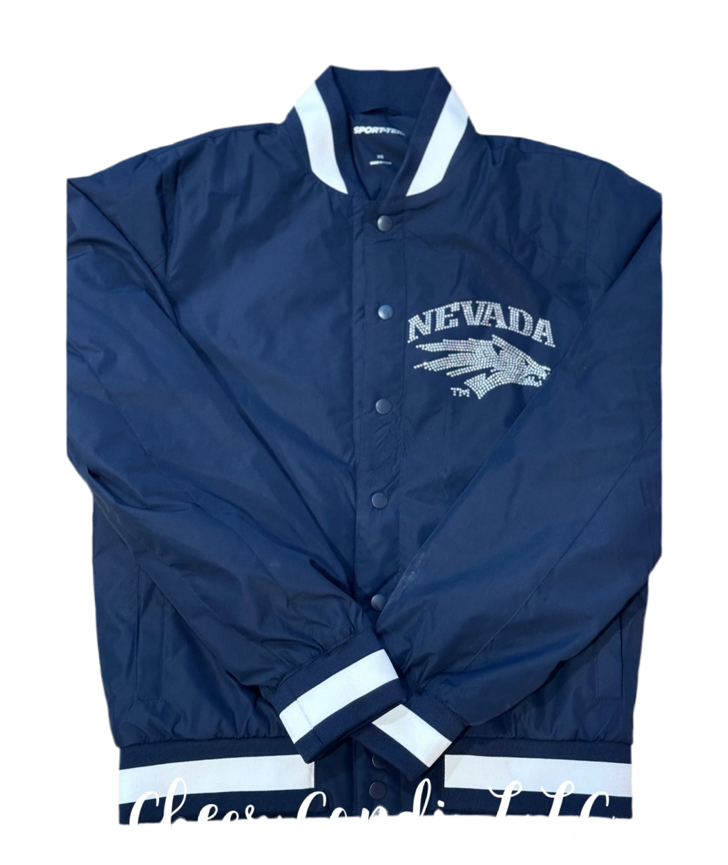 Rhinestone Varsity Jacket