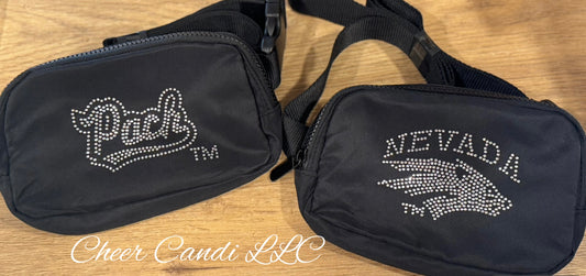 Nevada Logo Rhinestone Crossbody