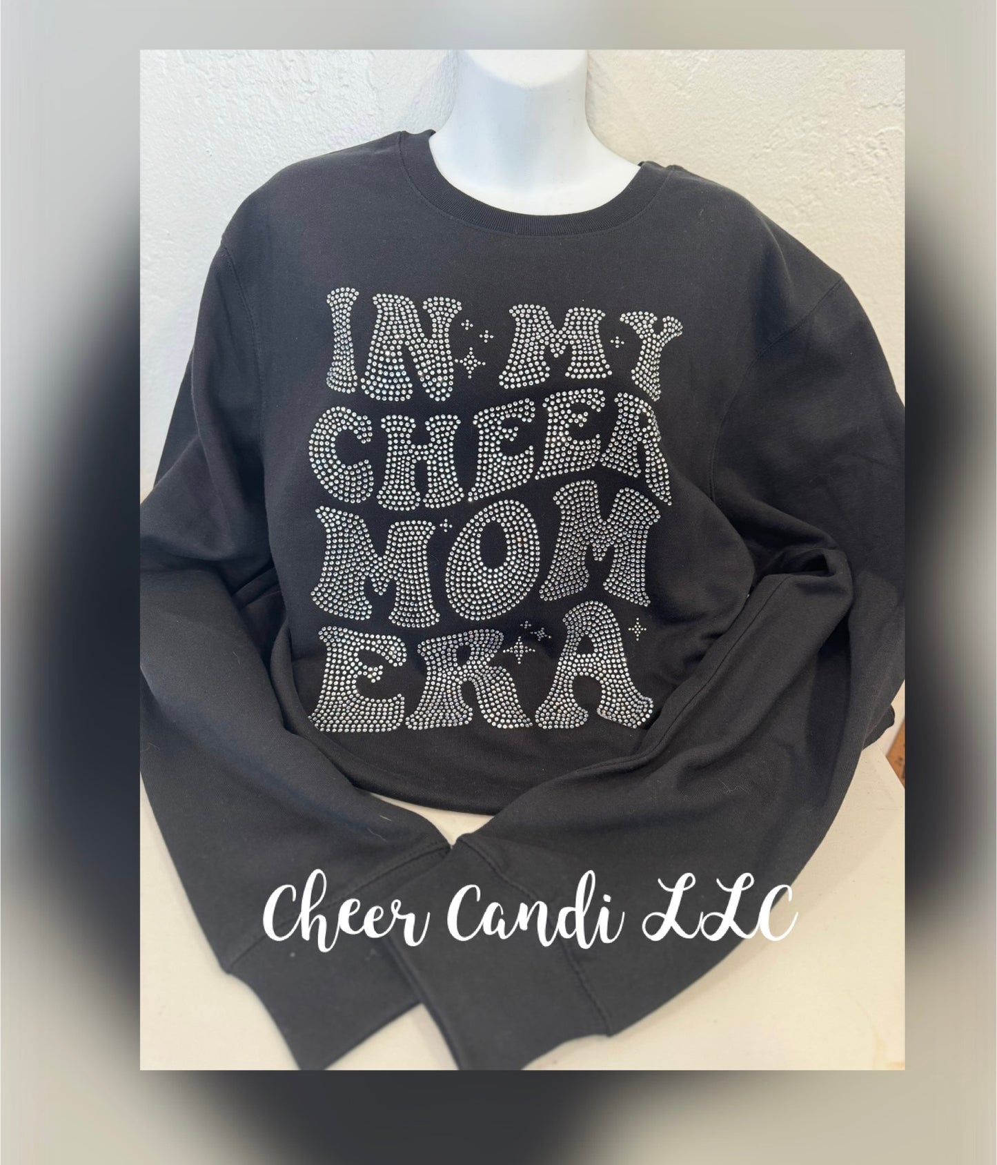 Cheer MOM Era Crewneck Sweatshirt