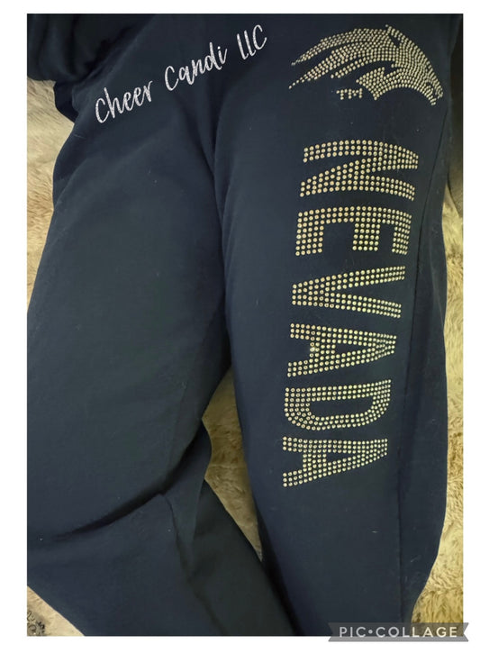 Nevada Rhinestone Jogger Sweatpant