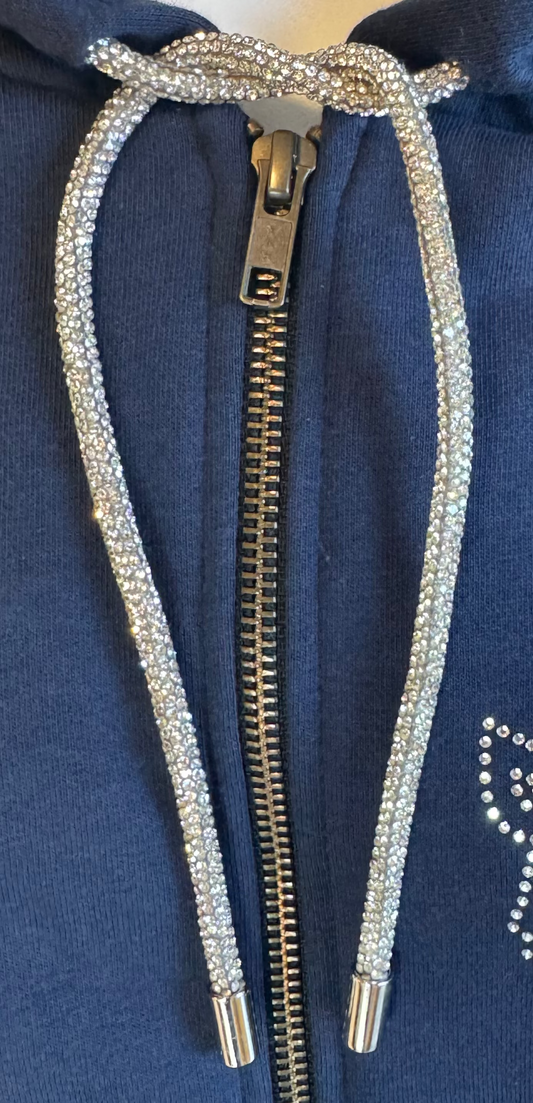 Rhinestone Hoodie Lace Add-On