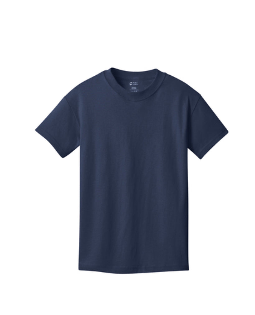 Navy TShirt with Rhinestone Logo Choice